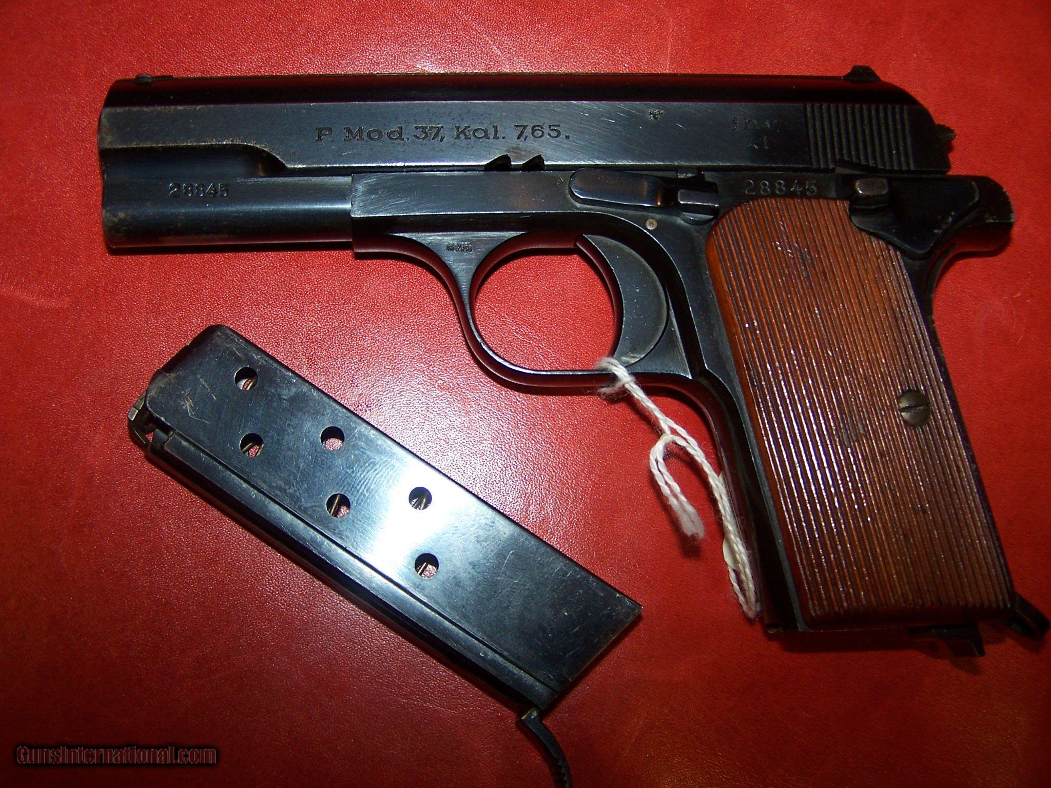 Hungary Model 37 Femaru Jhv 41 Nazi Proofed Semi Automatic Pistol