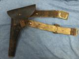 US Army Civil War Holster for Starr Revolver with Belt and Buckle - 1 of 4