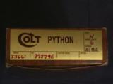 NIB Colt Python Nickel 6" 357 mag made in 1977 - 14 of 14