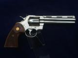 NIB Colt Python Nickel 6" 357 mag made in 1977 - 5 of 14