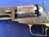Antique Ultra Rare Second Model Square Trigger Guard Colt Navy 1851 - 6 of 13