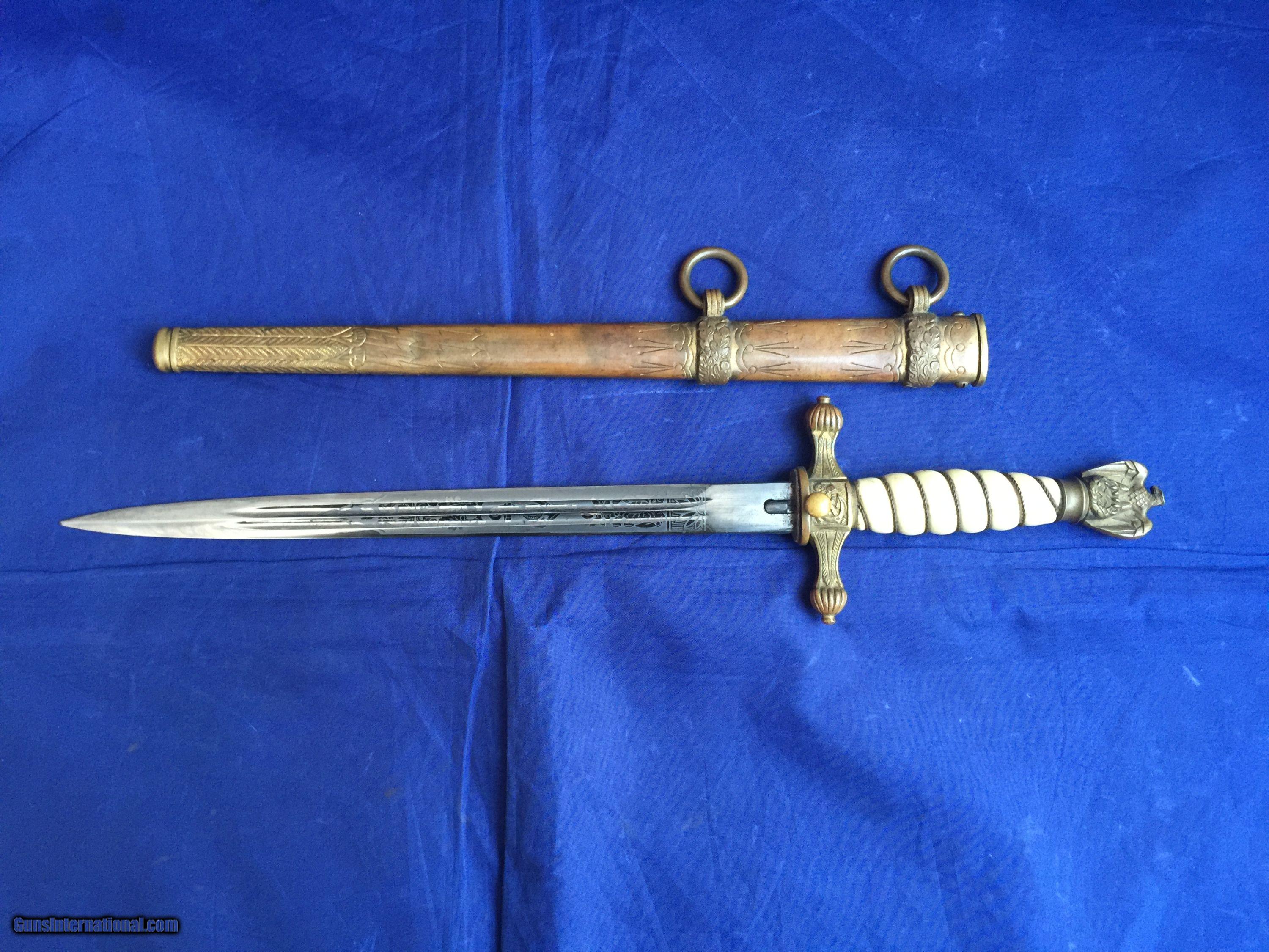 Original German Navy Dagger