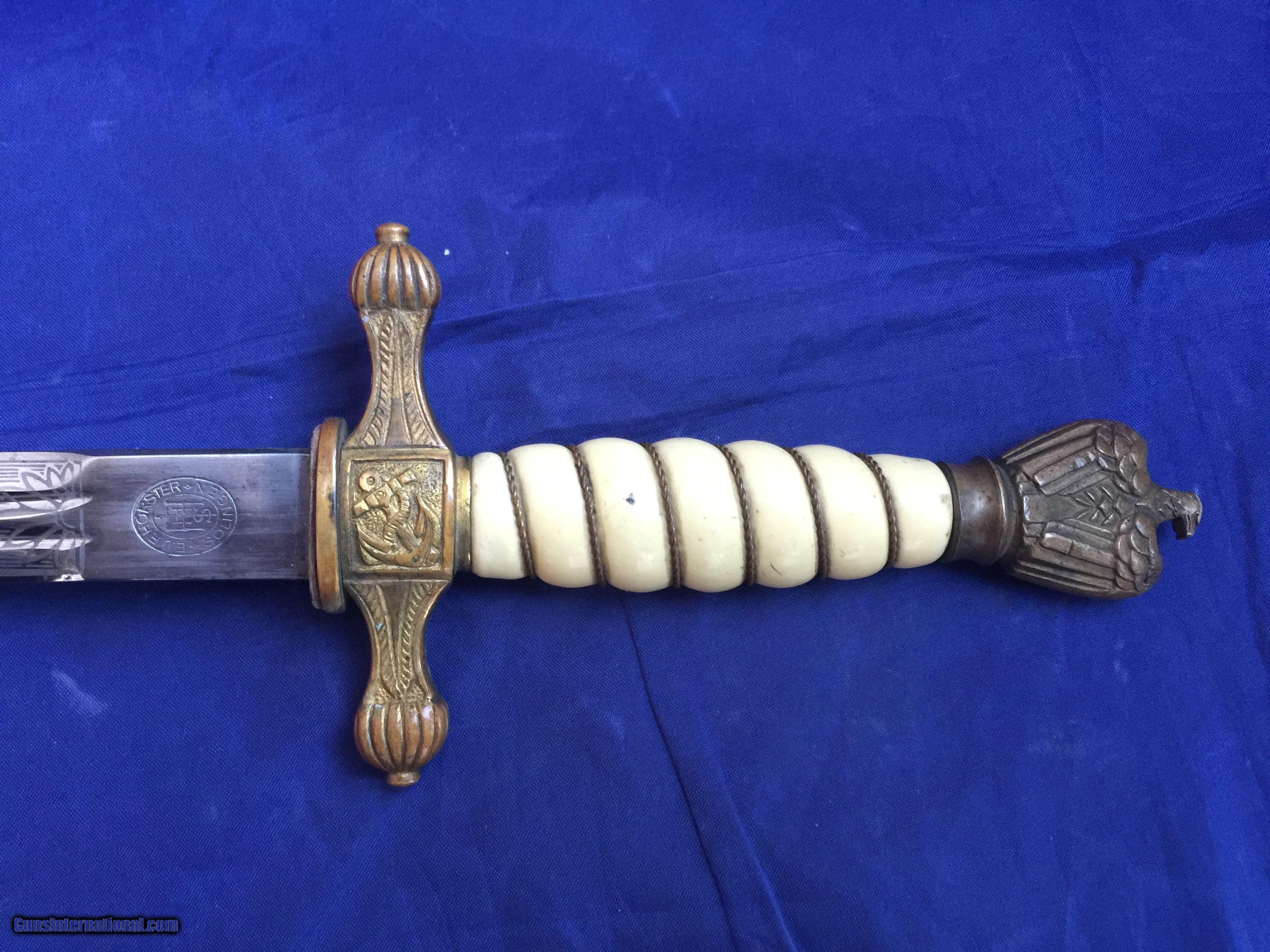 Original German Navy Dagger for sale