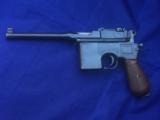 Mauser C96 Broomhandle C-96 War Time "Commercial" - 1 of 15