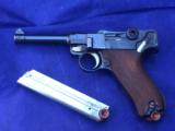 Original German Nazi All Matching Luger Police 2 Matching Mags - 1 of 16