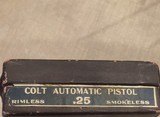 Original Colt Pocket Pistol Model 1908 .25 ACP made in 1920 - 8 of 9