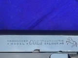 LNIB Colt Commander .45 ACP 1978 - 2 of 10