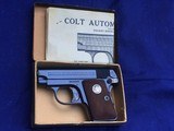 LNIB Colt Pocket Pistol Model 1908 .25 cal 1930 - 1 of 8