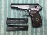 Original Russian Makarov Pistol NON Import Marked with 2 Matching Magazines - 1 of 7