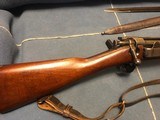 SPRINGFIELD ARMORY -30 40 KRAG -1894 FULL MILITARY DRESS WITH BAYONET AND SCABBARD - 6 of 10