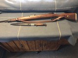 GERMAN K98 MAUSER WITH BAYONET & SCABBARD PLUS SLING