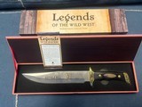 BUFFALO BILL COMMEMORATIVE WINCHESTER 94 W/FACTORY BOX/CERTIFICATES AND COMMEMORATIVE BOWIE KNIFE - 15 of 15