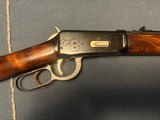 BUFFALO BILL COMMEMORATIVE WINCHESTER 94 W/FACTORY BOX/CERTIFICATES AND COMMEMORATIVE BOWIE KNIFE - 7 of 15