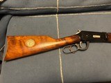 BUFFALO BILL COMMEMORATIVE WINCHESTER 94 W/FACTORY BOX/CERTIFICATES AND COMMEMORATIVE BOWIE KNIFE - 6 of 15
