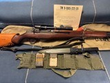 SPRINGFIELD ARMORY M1C GARAND SNIPER - WWII - CORRECT - COMPLETE RIG - 5 of 15