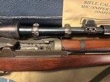 SPRINGFIELD ARMORY M1C GARAND SNIPER - WWII - CORRECT - COMPLETE RIG - 7 of 15