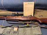 WINCHESTER M1 GARAND-WWII-1944-BARREL-1944-***EXTRAS*** - 3 of 14