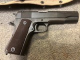COLT 1911A1 US ARMY 1945 ORIGINAL ISSUE HOLSTER/BELT