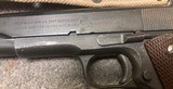 COLT 1911A1 US ARMY-1945-ORIGINAL ISSUE-HOLSTER/BELT - 4 of 12