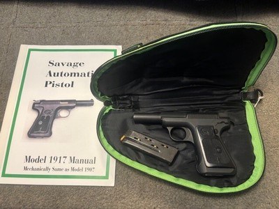 SAVAGE ARMS MODEL 1915 - 32ACP - C&R OK