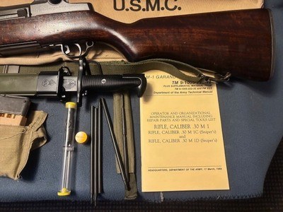 SPRINGFIELD ARMORY M1 GARAND - 1944 - WWII - ***EXTRAS*** - Image 7 of 12