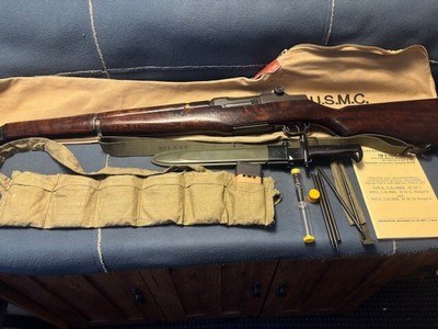 SPRINGFIELD ARMORY M1 GARAND - 1944 - WWII - ***EXTRAS*** - Image 10 of 12