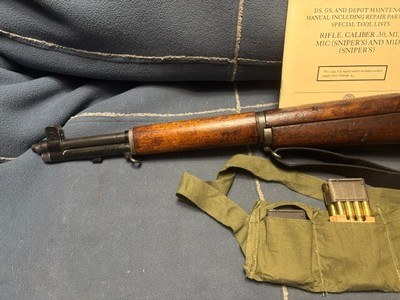 SPRINGFIELD ARMORY M1 GARAND-WW II-1945***EXTRAS*** - Image 2 of 11
