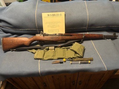 SPRINGFIELD ARMORY M1 GARAND-WW II-1945***EXTRAS*** - Image 5 of 11