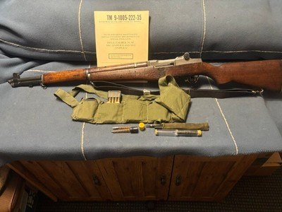 SPRINGFIELD ARMORY M1 GARAND-WW II-1945***EXTRAS*** - Image 1 of 11