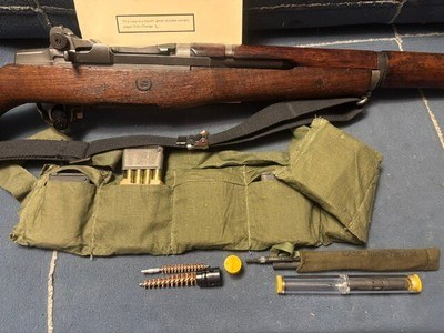 SPRINGFIELD ARMORY M1 GARAND-WW II-1945***EXTRAS*** - Image 7 of 11