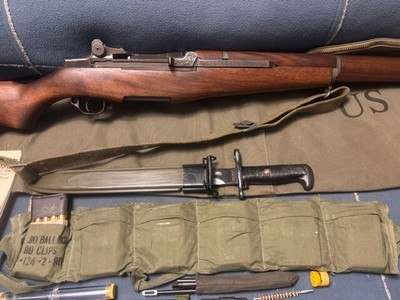 WINCHESTER M1 GARAND-WWII-1942-WRA PARTS-EXTRAS - Image 8 of 14