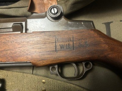 WINCHESTER M1 GARAND-WWII-1942-WRA PARTS-EXTRAS - Image 5 of 14