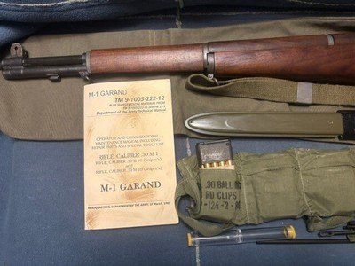 WINCHESTER M1 GARAND-WWII-1942-WRA PARTS-EXTRAS - Image 3 of 14