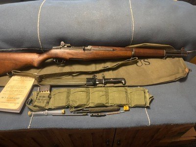 WINCHESTER M1 GARAND-WWII-1942-WRA PARTS-EXTRAS - Image 6 of 14