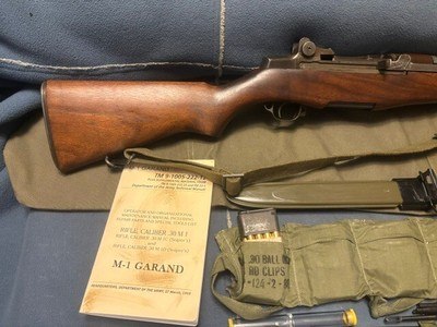 WINCHESTER M1 GARAND-WWII-1942-WRA PARTS-EXTRAS - Image 7 of 14
