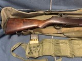 SPRINGFIELD ARMORY M1 GARAND-WWII-1945-ORIGINAL BARREL-SA CARTOUCHE - Image 12 of 14