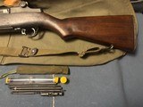 SPRINGFIELD ARMORY M1 GARAND-WWII-1945-ORIGINAL BARREL-SA CARTOUCHE - Image 3 of 14
