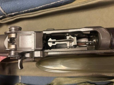 SPRINGFIELD ARMORY M1 GARAND-WWII-1945-ORIGINAL BARREL-SA CARTOUCHE - Image 11 of 14