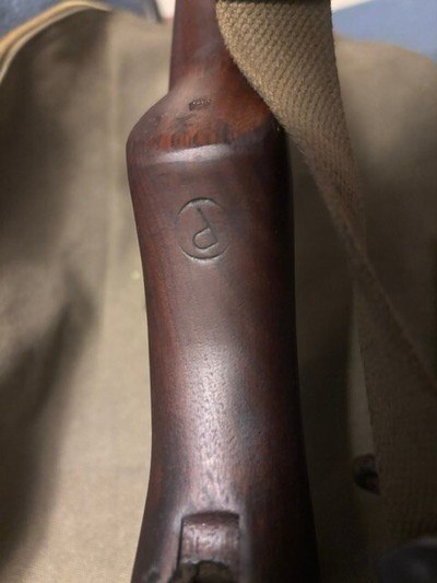 SPRINGFIELD ARMORY M1 GARAND-WWII-1945-ORIGINAL BARREL-SA CARTOUCHE - Image 6 of 14