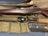 SPRINGFIELD ARMORY M1 GARAND-WWII-1945-ORIGINAL BARREL-SA CARTOUCHE - Image 2 of 14