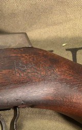 SPRINGFIELD ARMORY M1 GARAND-WWII-1945-ORIGINAL BARREL-SA CARTOUCHE - Image 5 of 14