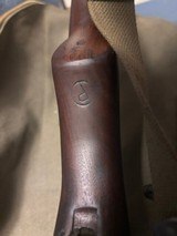 SPRINGFIELD ARMORY M1 GARAND-WWII-1945-ORIGINAL BARREL-SA CARTOUCHE - Image 6 of 14