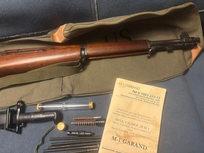 SPRINGFILED ARMORY M1 GARAND-WWII-1942-6 DIDGIT SERIAL NUMBER-EXTRAS - Image 4 of 12