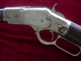 Winchester Model 1873 Nickel Saddle Ring Carbine SRC with Factory Letter 44 WCF - 9 of 15