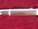 Winchester Model 1866 Nickel Factory Engraved Saddle Ring Carbine SRC 44RF with Letter - 4 of 15