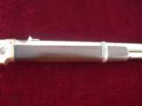 Winchester Model 1866 Nickel Factory Engraved Saddle Ring Carbine SRC 44RF with Letter - 8 of 15