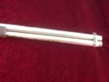 Winchester Model 1866 Nickel Factory Engraved Saddle Ring Carbine SRC 44RF with Letter - 9 of 15