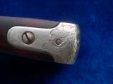 Winchester Model 1873 Nickel Factory Engraved Saddle Ring Carbine SRC with Letter - 13 of 15