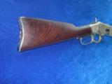 Winchester Model 1873 Nickel Factory Engraved Saddle Ring Carbine SRC with Letter - 5 of 15