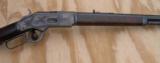 Winchester Model 1873 Factory Engraved Rifle with Letter - 7 of 15